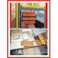 WPC outdoor floor machine/Wood plastic composite outdoor floor machine/WPC decking floor machine